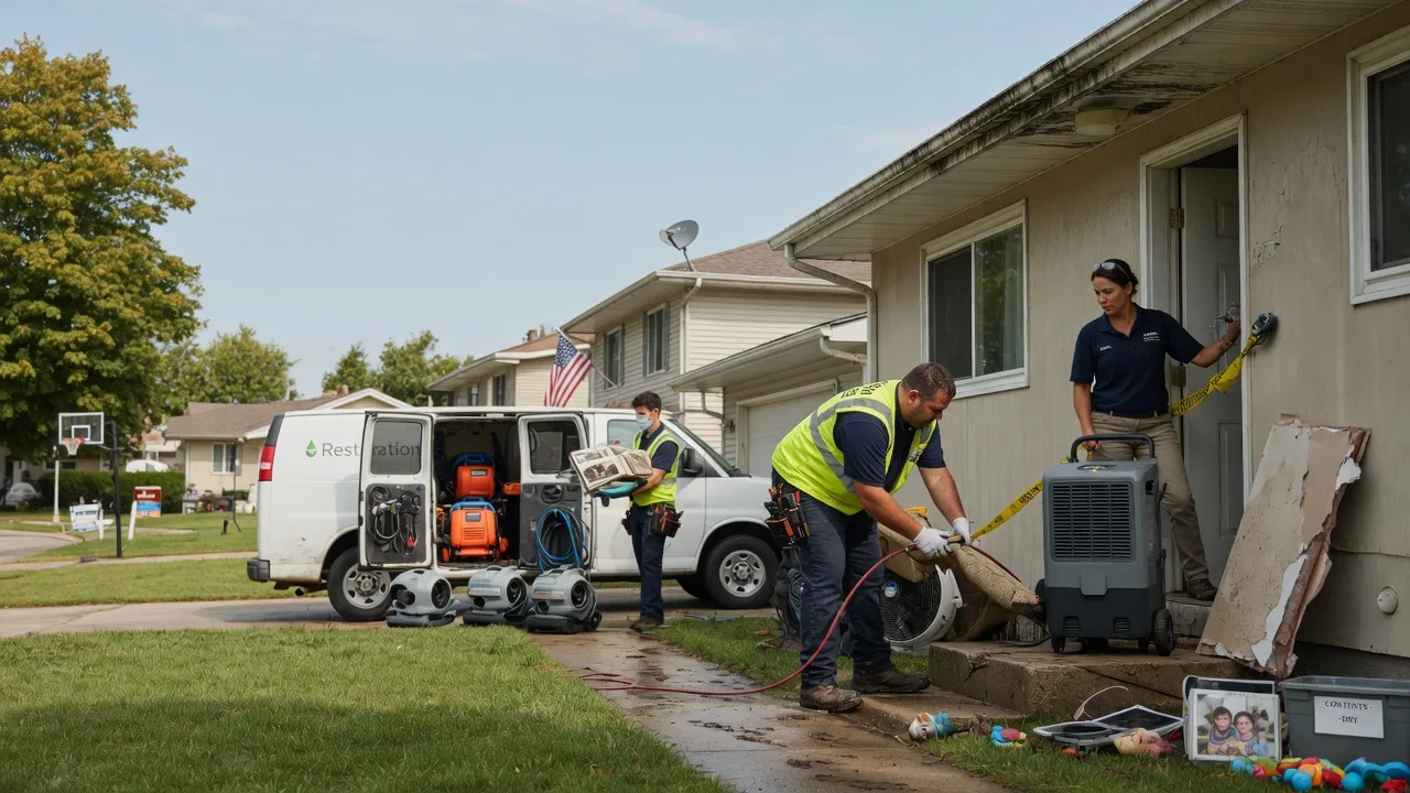Water Damage Restoration in West Finley, PA near me